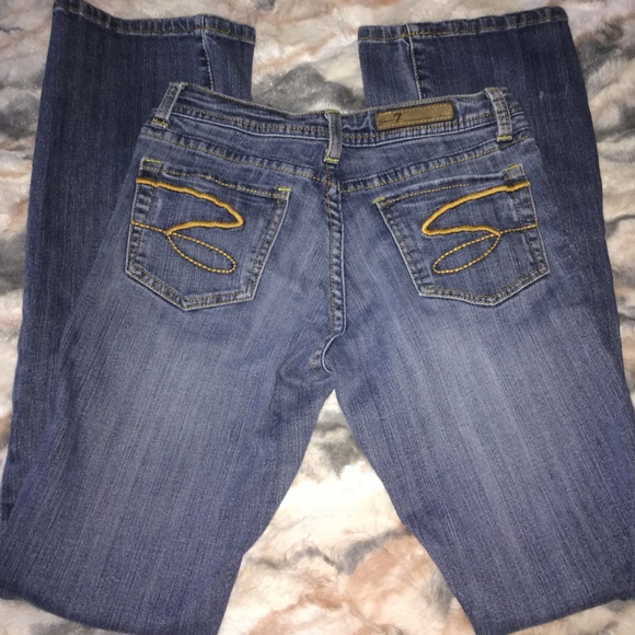 Seven 7 Flare Jean Size 28 - Picture 2 of 8